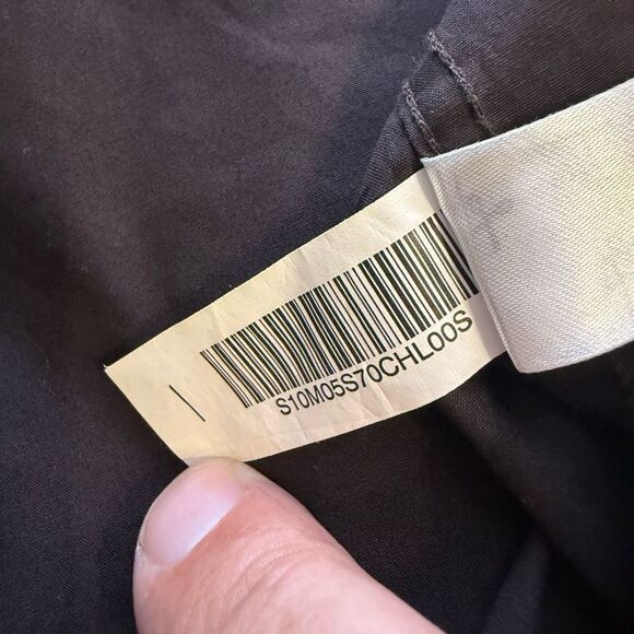 Sacoor Brothers Men's Button-Down Shirt Black Size Small - Picture 6 of 7